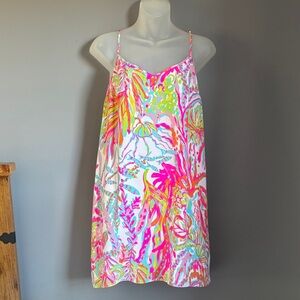 Lilly Pulitzer 100% silk dress * sz S